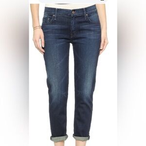 MOTHER Women's Boyfriend Jeans in Dark Blue